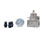 Fuji Racing 6 Bar Adjustable Fuel Pressure Regulator Gauge & AN6 Fittings