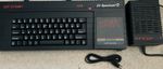 Sinclair ZX Spectrum +3 128K computer + power supply and AV cable - WORKING 
