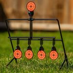 Self Resetting Shooting Target Air Gun Spinning Air Rifle Gun Practice Metal UK