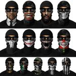 3D Graphic Cycling Balaclava Biker Full Face Mask Neck Warmer Scarf Cap Headgear