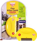 Zero in Flea Killer Comb. Poison-Free, Electric Flea and Tick Comb Treatment for
