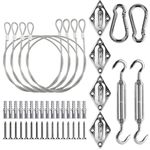 Sun Shade Sail Mounting Kit with Stainless Steel Hardware for Easy Installation