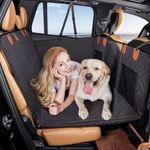 Dog Car Seat Cover Back Seat Hammock Protector Mesh Window Pet Travel