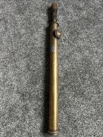 Antique Brass Garden Sprayer Pump Syringe Wood Handle Used As Prop Decor Item