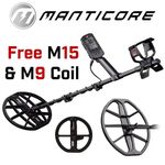 Minelab Manticore Detector  (FROM CMD) + 2 FREE Coils M9 & M15