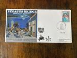 1990 Pegasus Bridge 40th ann Parachute Regiment Dday cover, Café Gondree