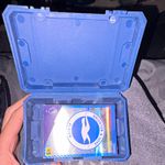 Topps Match Attax Hinged Plastic Card Storage Box Blue 40ct Standard Brighton