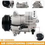 AIR CONDITIONING AC COMPRESSOR FOR OPEL VAUXHALL ASTRA J ZAFIRA MK3 2.0 13346493