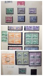 CYPRUS 1938 KGVI Collection To 45pi - Many Blocks of 4 (MM/UMM) 