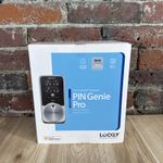 LOCKLY  Pin Genie Pro Satin Nickel Deadbolt Apple Home Key Wi-Fi Smart Lock New