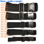 Compression Strap with Quick Release Buckle Wide 25 32 38 50mm, Length 50-300cm