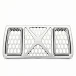 Metal Oil Cooler Decorative Cover Ventilated Harley Touring Oil Cooler Cover