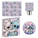 STITCH & ANGEL disney lilo CEILING SHADE, TOUCH LAMP, WALL ART, CLOCK or BUNDLE