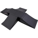 4 Way Skate Ramp Set Stunt Scooters Skateboard BMX Bike Roller Skates Driveway