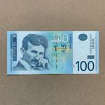 NIKOLA TESLA Banknote Serbian Currency Paper Money Memorabilia Nicola TESLA Note