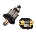 FOR DeWalt 18V Motor Armature And-Brush SDS Hammer Drill DCH243 DCH253