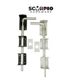 Garage Gate Drop Bolt Heavy Duty Stable Shed Black Galvanised 12" 15" 18" 24"