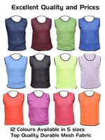 Football Bibs - THE ULTIMATE PRO TRAINING BIBS (All Sizes and Colours)