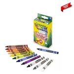 Crayola Wax Colouring Crayons Assorted Colours For All Kids Arts & Crafts Sets