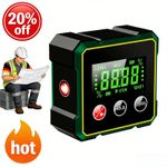 Digital Angle Finder with Laser Magnetic Digital Spirit Level for Woodworking