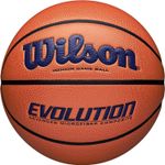 WILSON Men's Evolution Game Basketball (29.5)  material [Rubber]