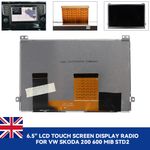 6.5in LCD Display Touch Screen for VW Skoda MIB STD2 684 200 TDO-WVGA0633F00045
