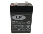 Battery LANDPORT NSA LP6-2.8 T1 6V 2.8Ah 66x33x97mm VDS Battery VRLA AGM for UPS