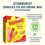 Starburst Original Drink Mix 30 Singles To Go Water Flavoring Stick - USA IMPORT