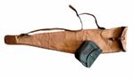 Brady Halesowen Vintage Canvas Gun Slip Rifle Bag With Napier Cartridge Bag