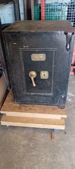 Vintage Frederick Whitfield Safe Old Birmingham Safe