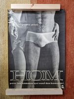 Original 1970s French Poster 'HOM'  76.5cm ×54.5cm