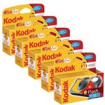 Kodak Fun Flash Disposable Camera (39 Exp) - 5 Pack
