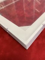 Float Frame for Canvas made to order any size With Plexi Glass Size 20x16 Inches