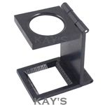 LARGE HANDS FREE MAGNIFYING GLASS ON STAND FINE REPAIR FIXING CRAFTS JEWELLERY