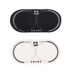 EQ Double Pedal Patch Bass Drum Patch Drumhead Kick Pad Protector Black or White