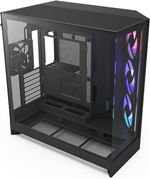 NZXT H9 Flow RGB (2025) – Large Dual-Chamber ATX Mid-Tower Airflow PC Case – Inc