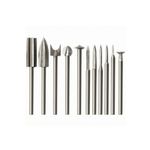 11 Pieces Wood Carving Set Sturdy Engraving Bits Smooth Finish