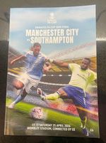 FA CUP SEMI FINAL 2026 official Manchester City v Southampton at Wembley Stadium