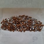 Preciosa 8x4.8mm Crystal Teardrop.  Foiled.  Unused.  360pc.