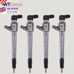 X4 Ford Citroen Peugeot Diesel Injector |2.2TDCi| Siemens BK2Q9K546AG 9801125480