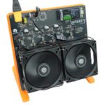 New Bitaxe NerdOCTAxe Rev 3.1 12Th/s Dual Fans ASIC 8×BM1370 Bitcoin Solo Miner