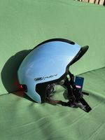 ABUS HUD-Y Urban Cycling Helmet sky Blue Rear LED Unisex S 51-55cm New