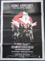 Ghostbusters 1984 Original Italian 39" x 55" Cinema Poster Folded 