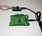 Morse Code practice sounder and Key Lead UK made. ASSEMBLED With 3.5mm Jack Lead