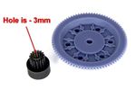 5x Set of 2 gears for Grundig CN500 CN820 CN830 CN930 C2000 C2500 C4200 C4800
