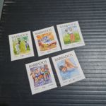BARBADOS 1994 SG 1013-1017 SPORTS AND TOURISM MNH