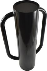 Heavy Duty 15.4kg Landscaping and Fencing 170mm Hand Post Driver Black