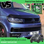 FITS VW T6 TRANSPORTER 15-24 BONNET WIND STONE DEFLECTOR PROTECTOR BONNET BRA