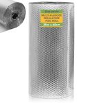 BLOSTM Foil Insulation Roll 60cm x 25m Radiator Reflector Panels Heat Energy