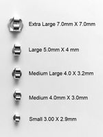 Silver Butterfly Earring Backs sold in 3 Pack Pairs